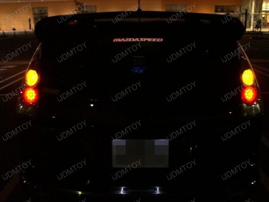 3157 White Amber Switchback LED Turn Signal Lights