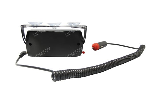 Amber White 18-LED Strobe Lighting Kit
