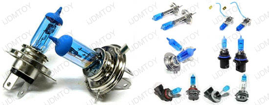 JDM Super White Halogen Xenon Bulbs. Size: H1 H3 H4 H7 H8 H10 H11 H13 9004 9005 9006 9007, 880