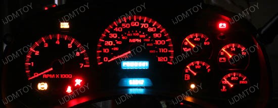 T5 T4 LED Wedge Light Instrument Cluster Dash Lights