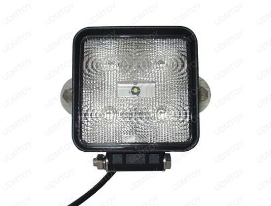 High Power 15W 1200LUM+ 12V/24V Heavy Duty LED Work Light, Daytime Running Light (1 piece)