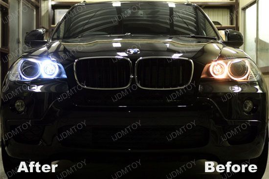 2008 BMW 335i Coupe Gets LED BMW Angel Eyes