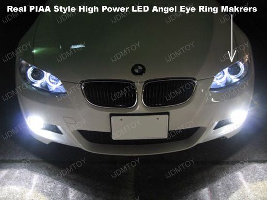 Error Free BMW Angel Eyes H8 LED bulbs