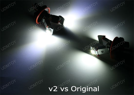 Error Free BMW Angel Eyes H8 LED bulbs