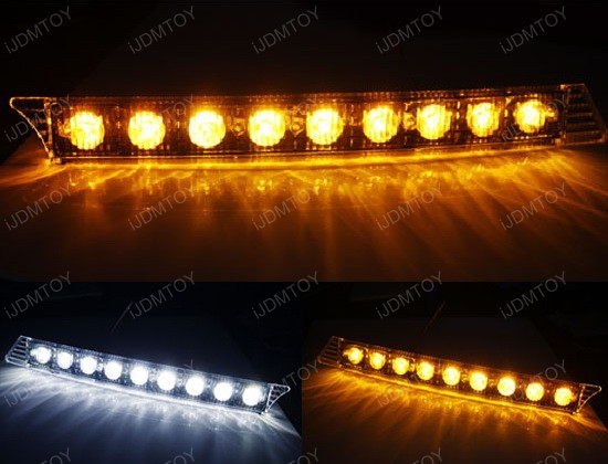 Audi Style LED Daytime Running Lights DRL 