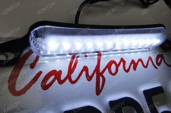 Bolt-On LED license plate lights