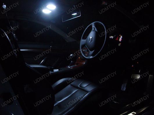 12-SMD LED Interior Panels Map Dome Lights