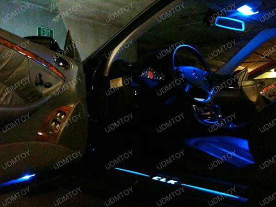 JDM Super Bright Xenon White, Ultra Blue or Brilliant Red Luxer1 12-SMD LED Interior Map/Dome Panel Lights, Fits 168 2825 DE3175 6411 578 211-2 etc (universal fit)