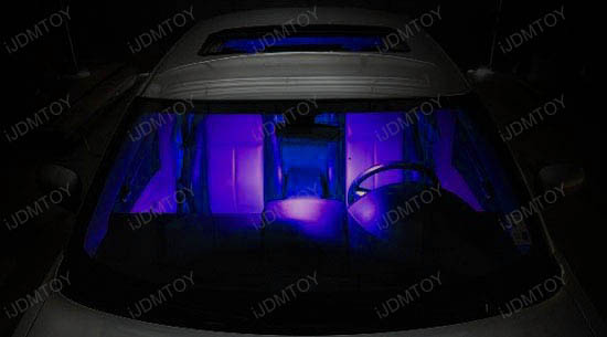 White Or Uv Led Light Panels For Car Interior Lights Accent Universal Fit Purple Led Map Dome Lights Interior Panels
