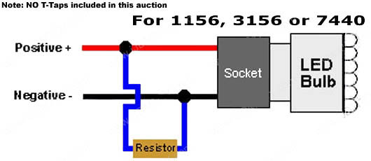 Led Turn Signal Resistor Wiring Diagram from www.ijdmtoy.com
