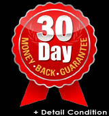No Restocking Fee! 30 Days Money Back Guarantee
