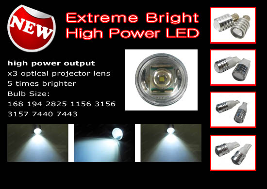 Extreme Bright High Power LED Bulbs