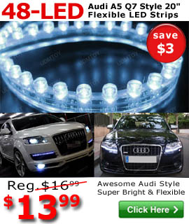 Audi Style LED Strip Light