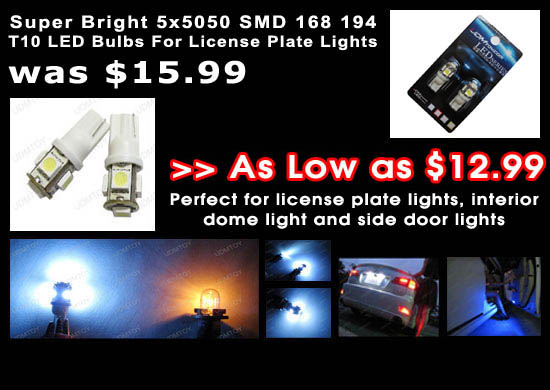 LED License Plate Lights, as well as $12.99