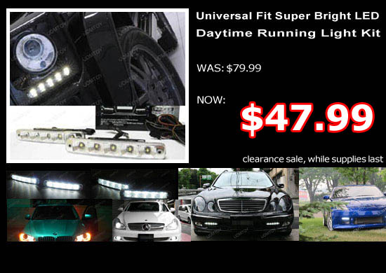 LED Daytime Running Lights On Sale!