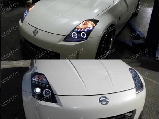 Nissan 350z halo lights #9