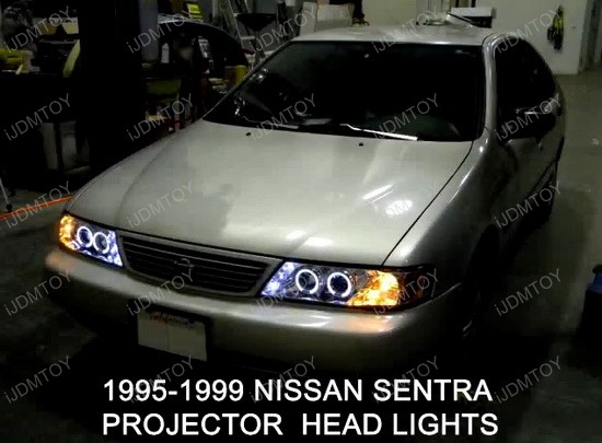 1999 Nissan sentra headlight assembly #6