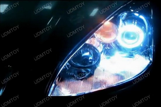 Angel eyes headlights for nissan altima #8