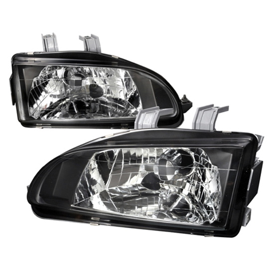9295 Honda CIVIC Black Housing Headlights