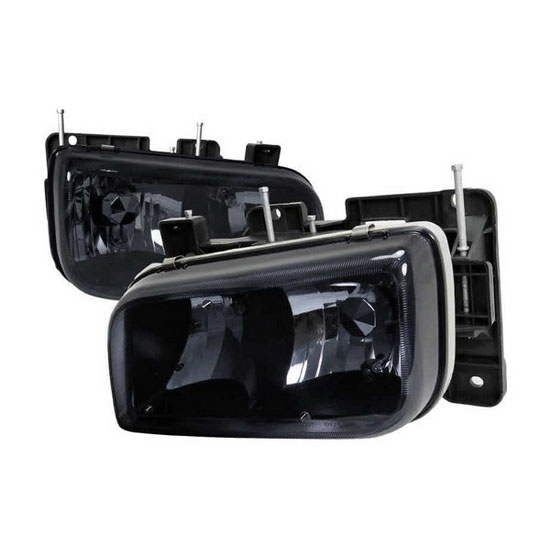 9900 Cadillac ESCALADE Chrome Euro Style Reflector Headlights