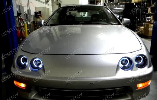Xenon 1998-2001 Acura Integra Angel Eye Halo Projector ... Xenon 1998-2001 Acura Integra Angel Eye Halo Projector ...