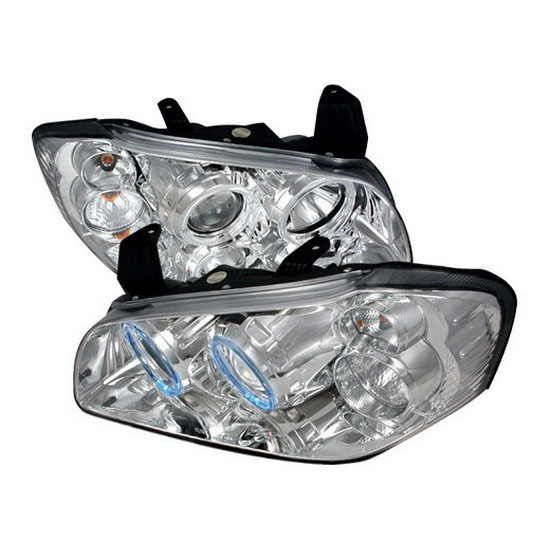 Nissan maxima projector headlights with angel eyes #10