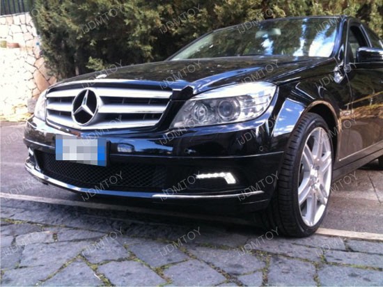 2008-2010 Mercedes W204 C Class LED Daytime Running Lights