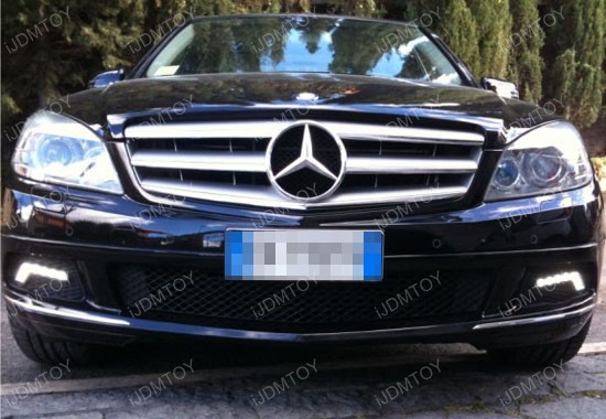 2008-2010 Mercedes W204 C Class LED Daytime Running Lights