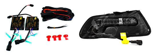 2008-2010 Mercedes W204 C Class LED Daytime Running Lights