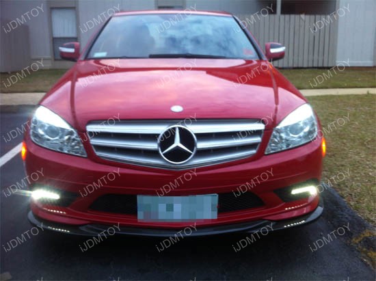 2008-2010 Mercedes W204 C Class LED Daytime Running Lights