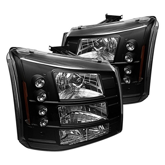 03 06 chevy silverado 1500 2500 3500 black housing euro 06 chevy silverado lights