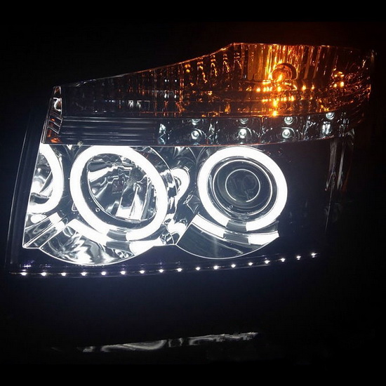 Nissan titan halo lights #10