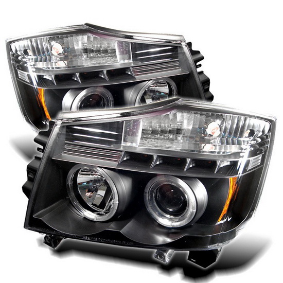Install projector headlights nissan armada #4