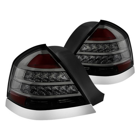 98 11 Ford Crown Victoria Smoke Housing Aftermarket Led Taillights 98 11 Ford Crown Victoria Smoke Housing Led Tail Lights