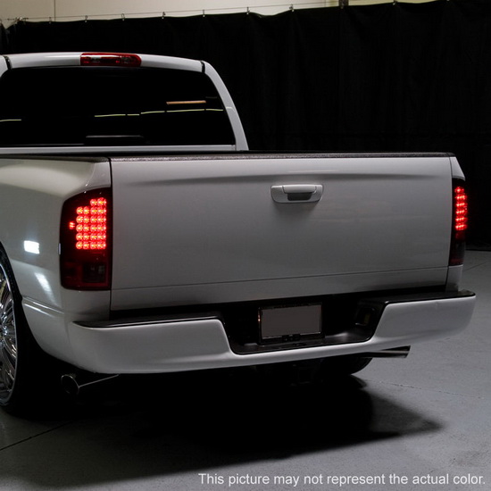 02 06 Dodge Ram 1500 2500 3500 Chrome Housing Led Tail Lights 2002 2006 Dodge Ram 1500 2500 3500 Chrome Housing Led Tail Lights