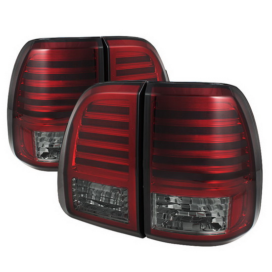 200507 Lexus LX470 Red Smoke Housing LED Tail Lights