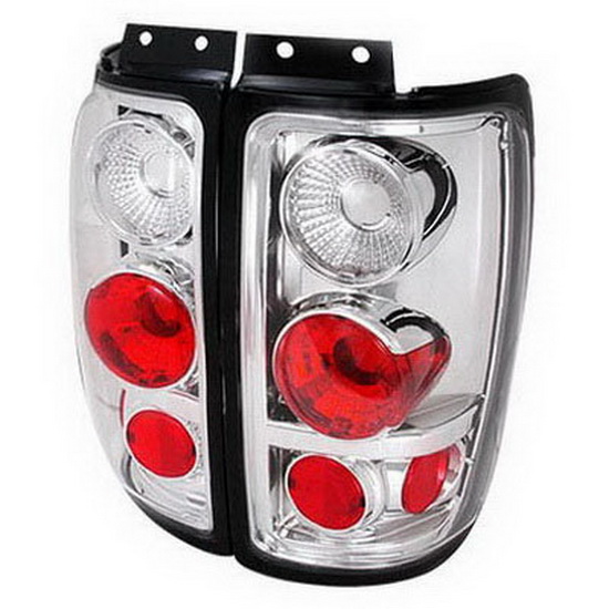 97 02 Ford Expedition Altezza Style Clear Euro Tail Lights