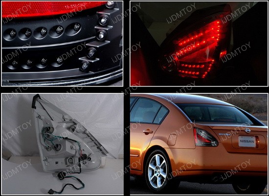 2004 Nissan maxima black tail light