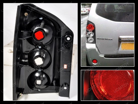 2005 2017 Nissan Pathfinder Altezza Style Black Euro Tail Lights 05 12 Nissan Pathfinder Altezza Style Black Euro Tail Lights