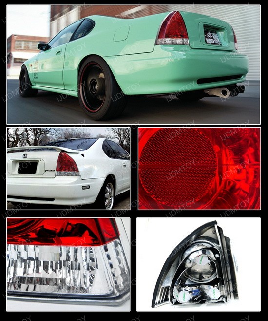 1999 Honda prelude led tail lights