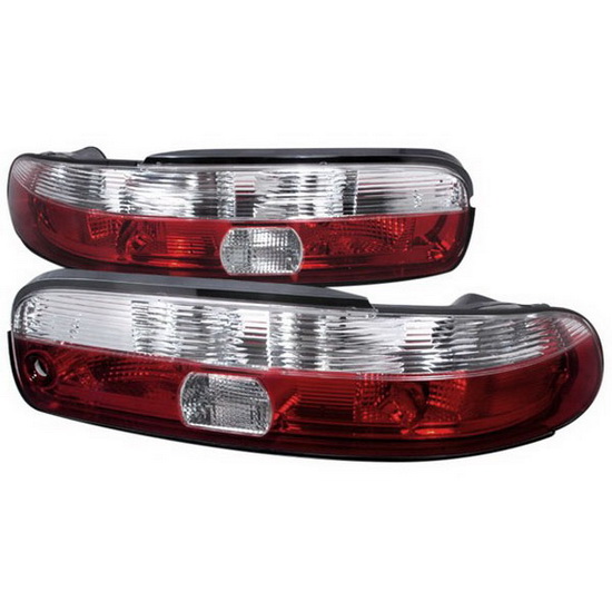 9294 Lexus SC300 Altezza Style Red/Clear Euro Tail Lights