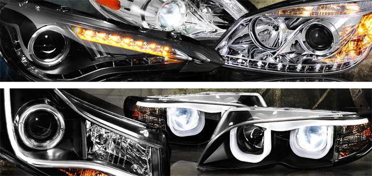 iJDMTOY Aftermarket Projector Headlights