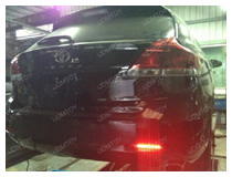 Toyota Venza with LED Bumper Reflectors