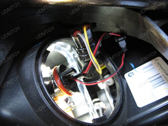 BMW X5 install H8 LED BMW Angel Eyes