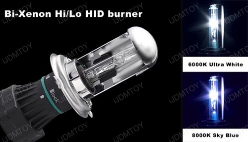 Osram Powered Digital Control Ultra Slim Ballast Bi-xenon Hi/Lo HID Conversion Kit, size H4 H13 9004 9007 9008