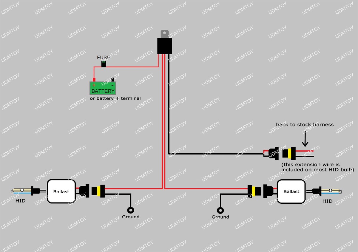 ... HID Relay Harness Diagram additionally Fog Light Wiring Diagram. on