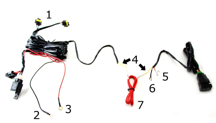 Fog Light Relay Wiring Harness With, Fog Lights Wiring Diagram