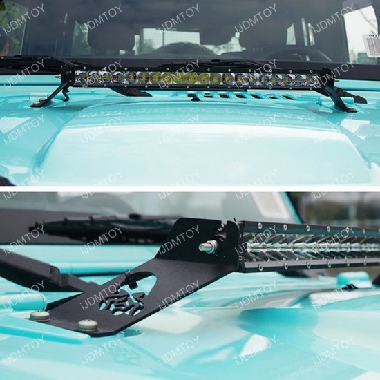 The Perfect LED Light Bar for the 2007-2016 Jeep Wrangler JK — iJDMTOY.com
