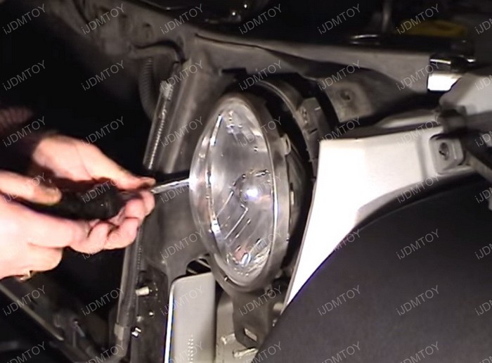 Jeep Wrangler LED Angel Eye Head Light Kit Installation Guide — 