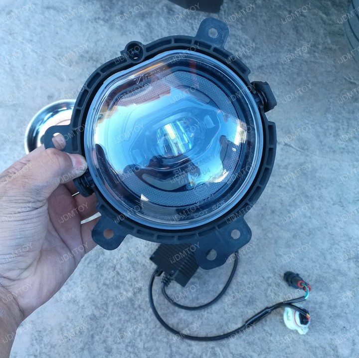 thumbnail image 2 of NEWM DRL Halo Ring LED Fog Lights Kit For 3rd Gen Mini Cooper F54 F55 F56 F57 – Canbus Error Free 2 of 6